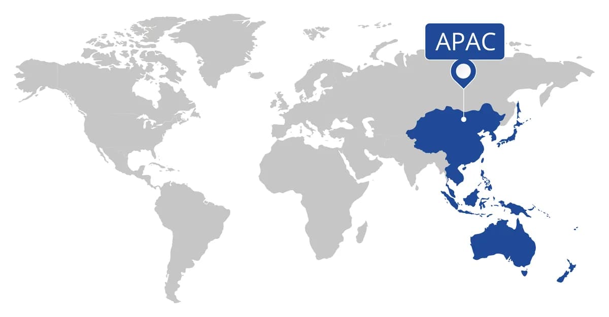 World map highlighting the region where this operation ran