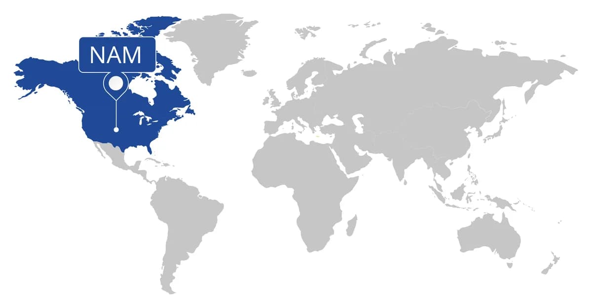 World map highlighting the region where this operation ran