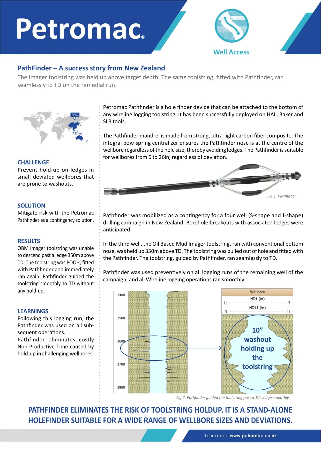 PathFinder – A success story from New Zealand — published success story with figures