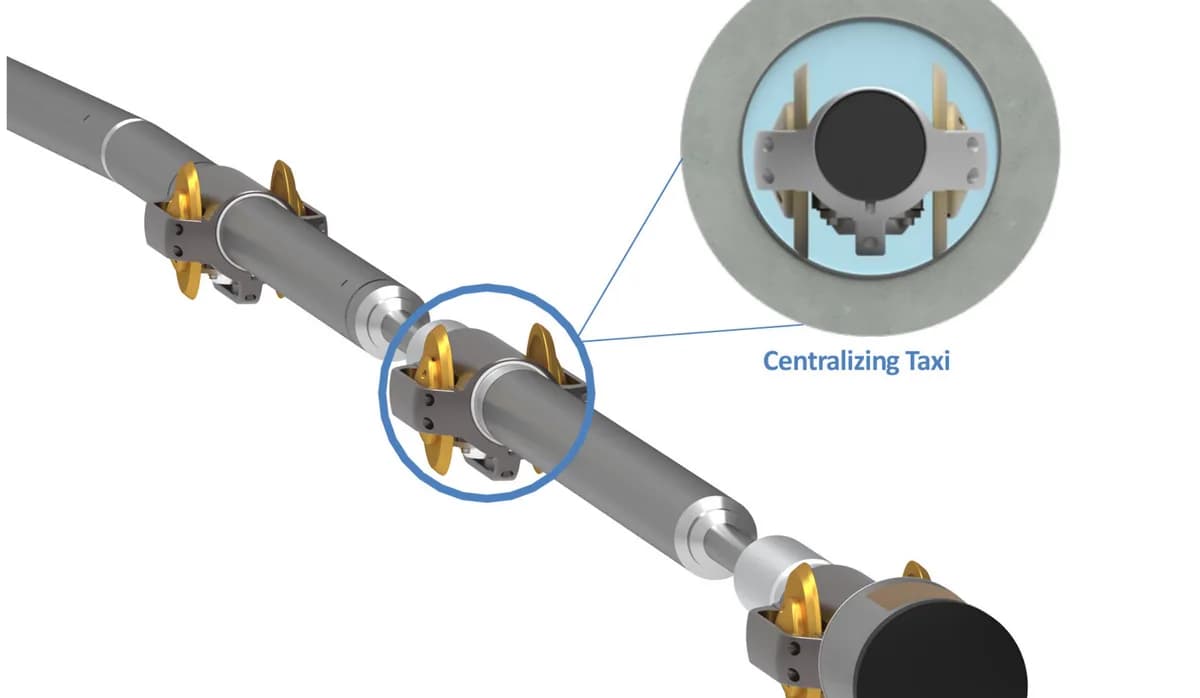 Fig.1. IBC-CBL with Petromac Wireline Express installed on the tool string